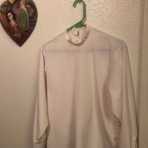 Women's Long-sleeved Clergy Shirt, size 6 - Picture 1 of 4